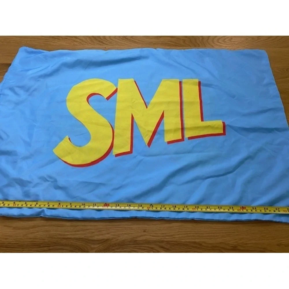 SML Merch Jeffy Diaper Foldover Pillowcase Kids OS Blue Good Graphic Logo 2020